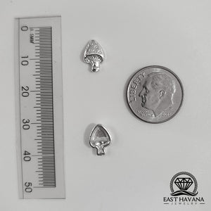 Mushroom .950 Silver Casting