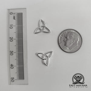 Trinity Knot Symbol .950 Silver Casting