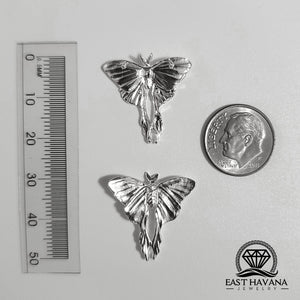 Luna Moth .950 Silver Casting