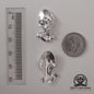 Alien .950 Silver Casting Solderable Accent