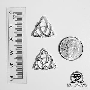 Trinity Knot Symbol .950 Silver Casting