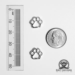 Dog Paw .950 Silver Casting