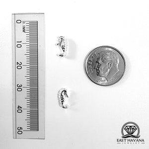 Tiny Seahorse .950 Silver Casting