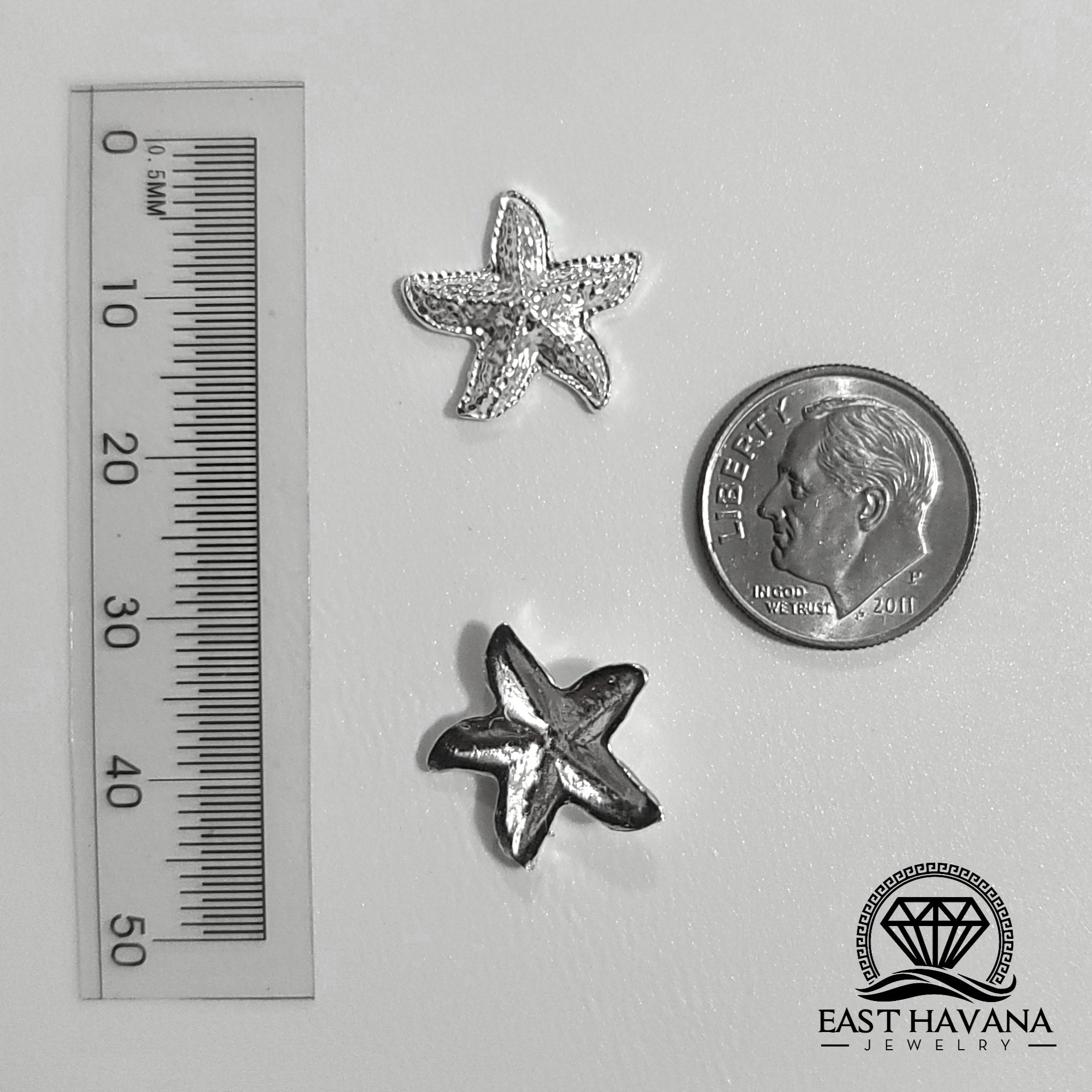 Starfish .950 Silver Casting